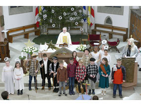 Kinderchristmette mit Krippenspiel (© Karl-Franz Thiede)